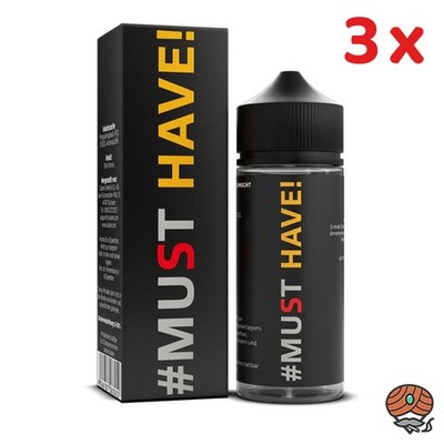 MUSTHAVE S (Kirsche, Zitronentee) Longfill E-Liquid / Liquid Aroma 3x 10ml