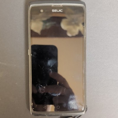 SEUIC Cruise 1 Bar Handheld Mobile Device Smartphone Black Silver NOT TESTED 