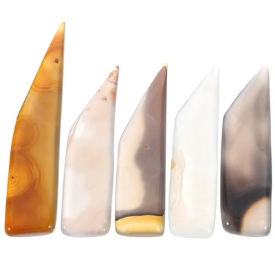 5 Pcs Polissage De L'agate Outil Bijoux En Outils Fabrication - Photo 1/4
