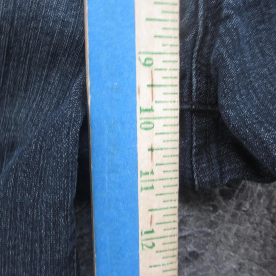 Calça jeans Jag slim fit feminina 10 azul stretch jeans lavagem escura - Imagem 4 de 4