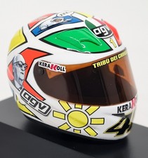 Minichamps 1/8 Valentino Rossi Mugello 2006 AGV Moto GP Crash Helmet Case
