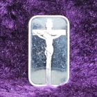 FAST 🚚⚡️5 Grams Fine Silver Bar .999 bullion CRUCIFIX