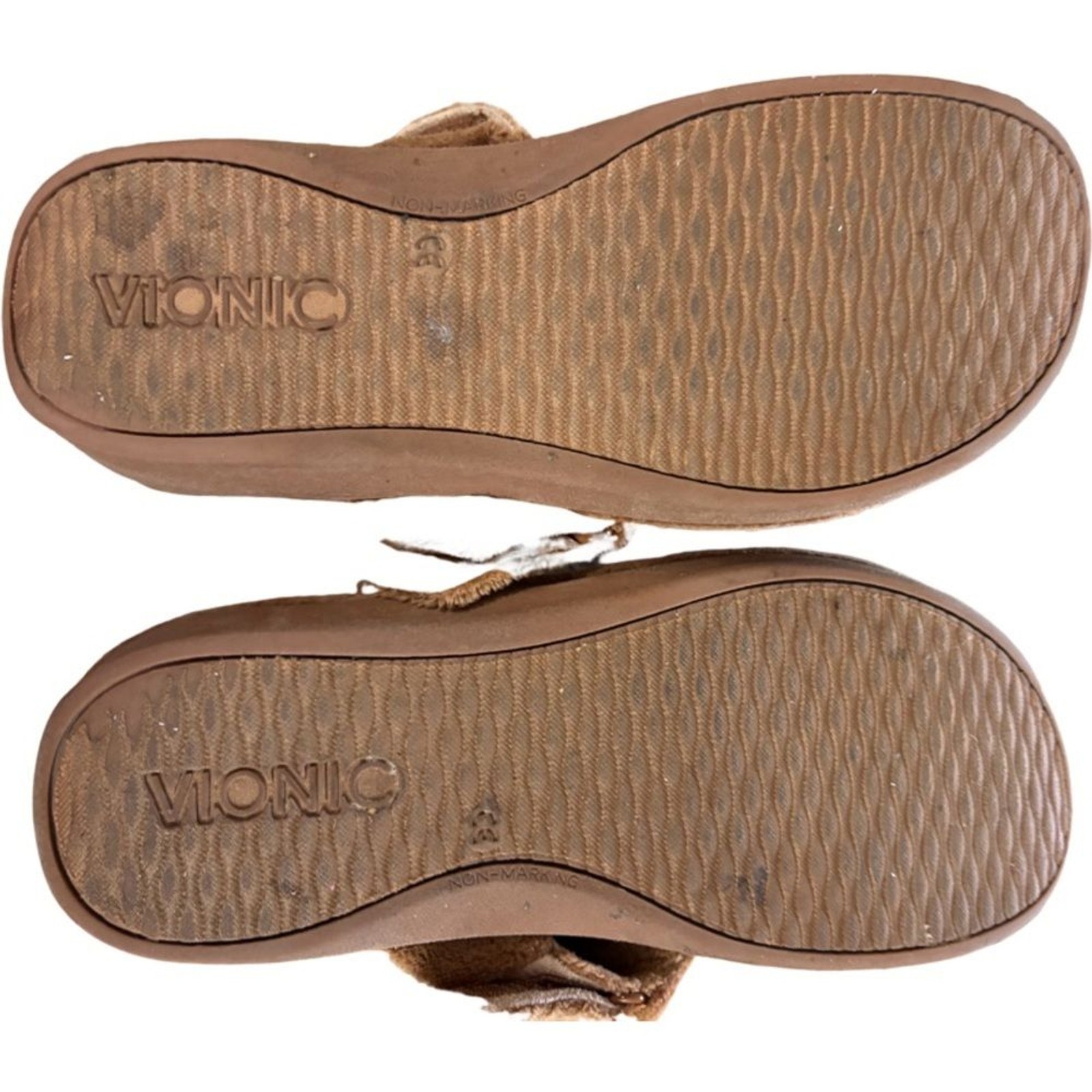 Vionic Forever Adjustable Plush Thongs Slippers T… - image 6