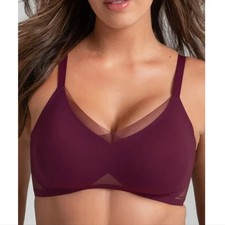 NEW HONEYLOVE LiftWear Crossover Wireless Bra in Fig Size Small 34B/C
