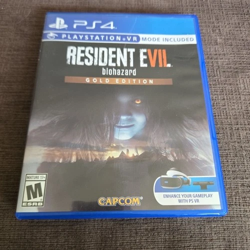Resident Evil 7 Biohazard Gold Edition PS4 (Sony, PlayStation, 2017) CIB Tested