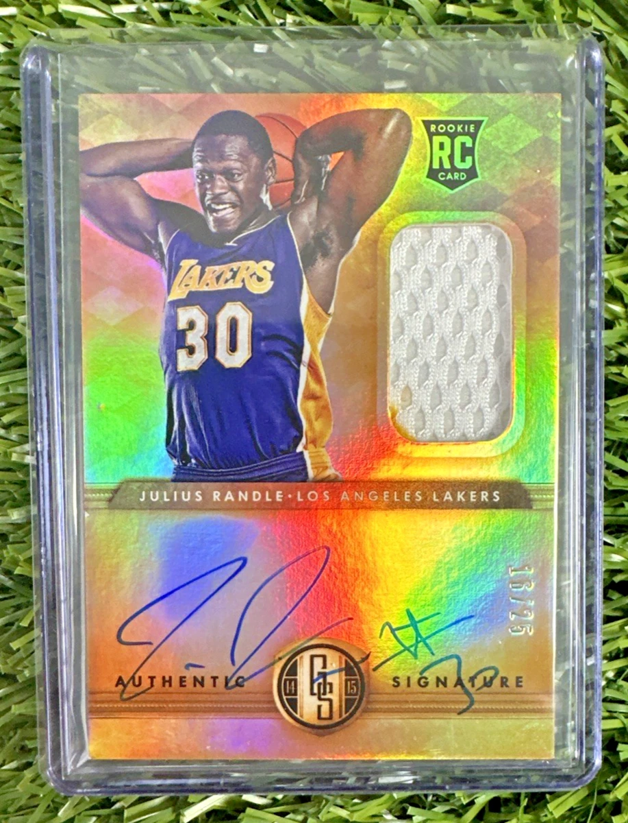Julius Randle Basketball Autographed Sports Trading Cards
