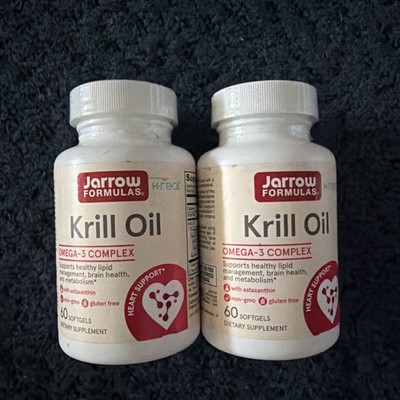 Jarrow Formulas Krill Oil Omega-3 Complex 60 Softgels w/ Astaxanthin See Dating