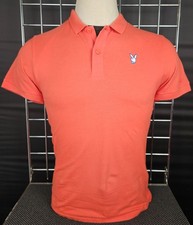 PLAYBOY 1953 Vintage 80's Premium Cotton Signature Bunny Logo Polo Shirt sz. LRG