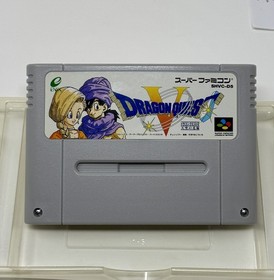 Dragon Quest 5 V - save battery tested US ship CIB boxed Japan Super Famicom SFC