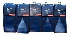 Nike Performance Cushioned OTC Soccer Socks M M6-8, W6-10 Black 800265-011