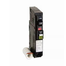 Square D QO115CAFIC 15A 120VAC 1-Pole Plug-In...