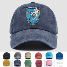 Custom Embroidered Hat Aviation AH-64D Apache Stinger AER Monstrum, Veteran Cap