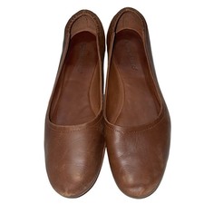 Bernardo Brown Leather Ballet Flats     Size: 9M