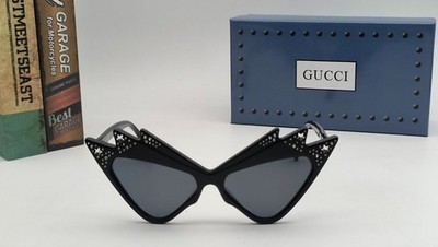 BRAND NEW  Gucci Women  Black Grey  GG1371S  Sunglasses
