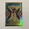 Brandon Aiyuk 2024 Certified Gold Team Mirror Teal Insert #20 49ers /50
