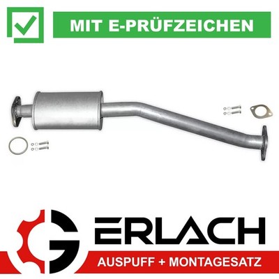 Mittelschalldämpfer für Nissan NP300 PICKUP 2.5 9356