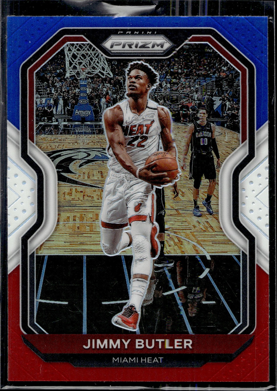2020-21 Panini Prizm #137 Jimmy Butler Red White and Blue