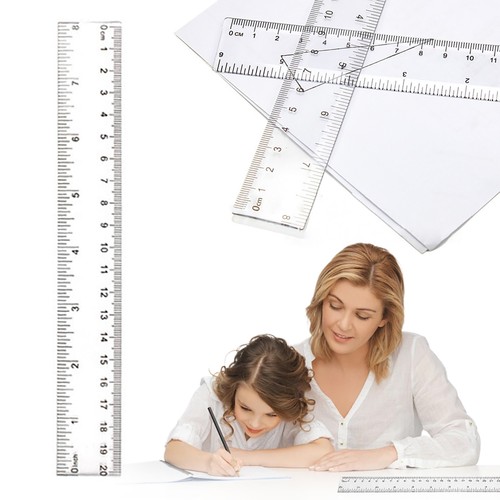 Centimeter Inch Scale Ruler,Plastic Small Ruler For Measuring,For Students Etc - Picture 13 of 18