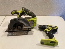 Lot of 2 Ryobi Power Tools - RWSL1801 Circula...