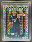 2019-20 Panini Mosaic Luka Doncic Stained Glass #9 Mavericks