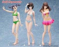 FREEing game LOVEPLUS " Nene / Rinko / Manaka: Swimsuit Ver." 1/4 Big Figure NEW