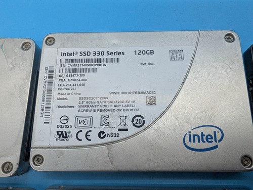 Lot of 10 x 100GB/120GB/128GB Solid State Drive SSD 's Tested - Picture 3 of 11