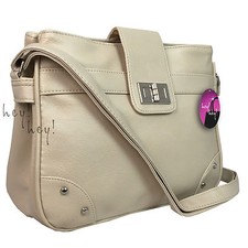 Handbag Small / Medium Across Body Satchel Shoulder Bag Zipped Compartments 