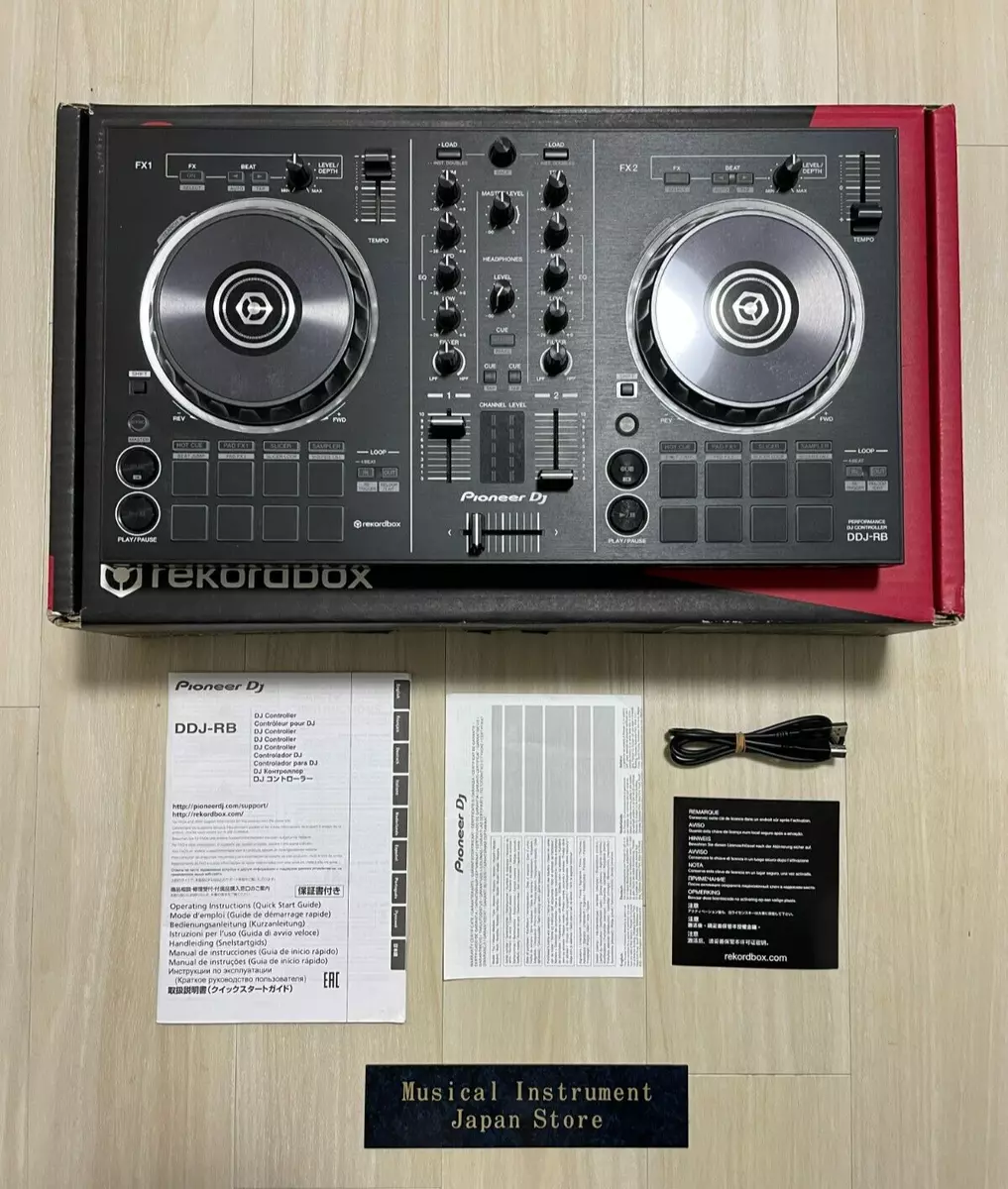 Pioneer DDJ-RB Portable 2-channels DJ Controller for Rekordbox with  Original Box 4573201240408