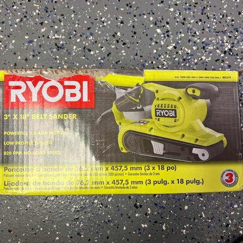 RYOBI Belt Sander Electric 6 Amp 3 X 18 Inch Portable Belt Sander BE319 G3 eBay