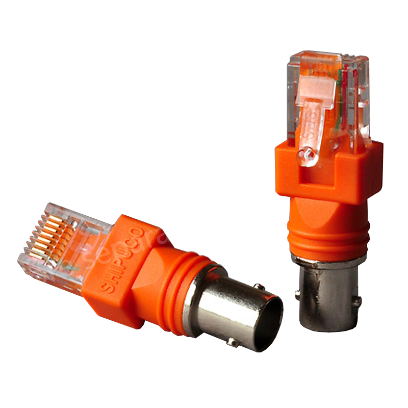 BNC/F Female to RJ45 Coaxial Coax Cable Adapter RJ45 to RF RJ45 to BNC ...