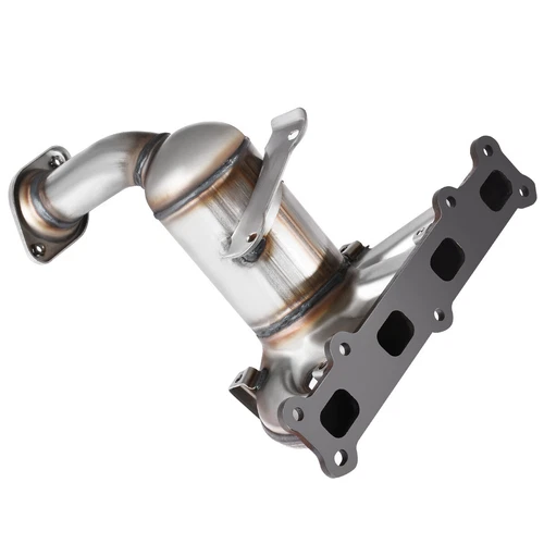 FOR 2007-2017 JEEP COMPASS PATRIOT 2.4L 4WD CATALYTIC CONVERTER EXHAUST MANIFOLD - Picture 2 of 12