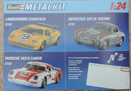 Revell Metal 1:24 Katalog / Catalogue / Catalogo 1989/90 neuwertig mint - Bild 6 von 6