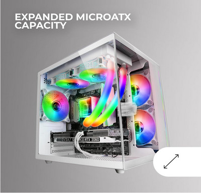 Gaming-PC Essential ONE / RX / R5 / 16GB RAM  inkl. Zusammenbau & Installation