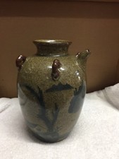 Chinese Landscape Ceramic Vase