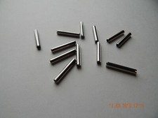 STAINLESS STEEL ROLL PINS 5/32 x 1" ,  12 PCS. 18-8 ,  NEW