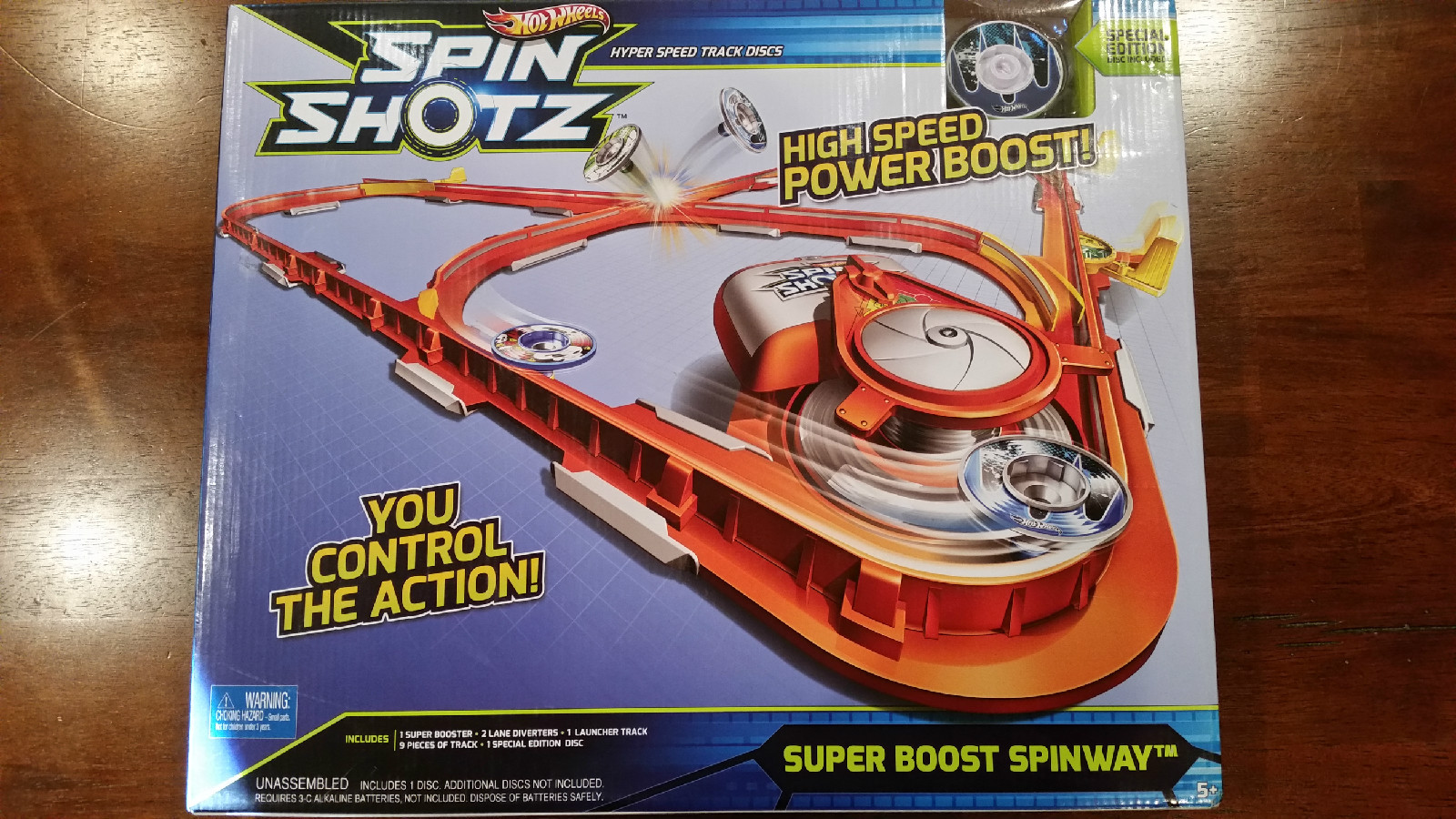 Hot Wheels Spinning Top Spinshotz Endurance-Pack Von Mattel (englisches
