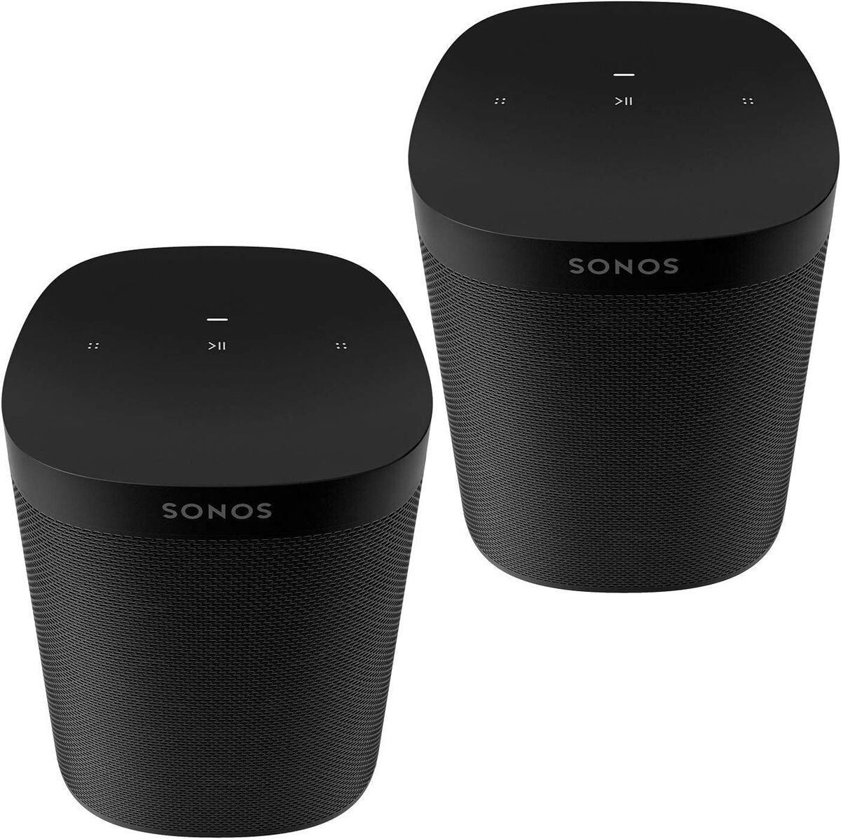 Sonos One SL Wireless Speaker, Black - 2 Pack for sale Sonos One SL Wireless Speaker, Black - 2 Pack for sale