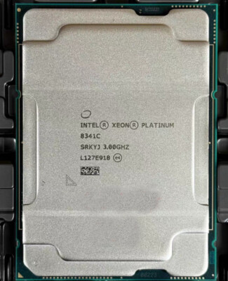 Intel Platinum 8341C TDP-270W 3.0~3.6GHz CPU Processor 24Cores 48Threads LGA4189