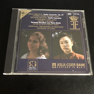The Queen Elisabeth International Music Competition Of Belgium Violin 1989 CD