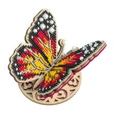 DIY Decoration embroidery kit with beads on Wood base for Home Decor  Gifting