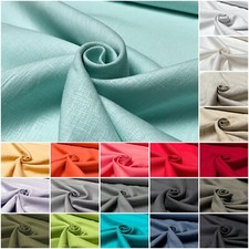 100% Leinen Stoffe Mittelschwerer Leinenstoff Meterware Leinwand Bekleidung Deko