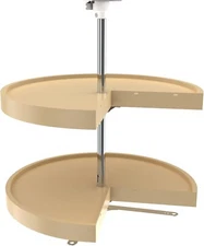 Rev-A-Shelf 6942-24-15-52 24" Almond Polymer Cabinet Lazy Susan