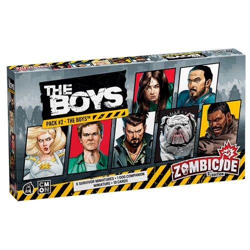 Zombicide 2nd Ed The Boys Pack #2: The Boys Survivor Set mit Hund COLZCD-PR11 - Bild 2 von 2