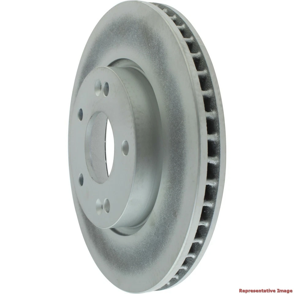 Rotor de freio a disco Kia Forte 2.0L L4 2010-2013 - revestimento completo dianteiro central - Imagem 3 de 4