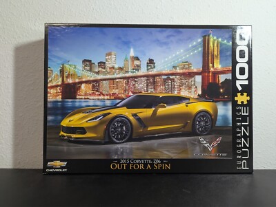 EuroGraphics 2015 corvette z06 out for a spin 1000 piece puzzle