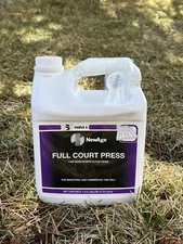 SSS NewAge Full Court Press Low Odor Sports Floor Finish 1 Gallon Triple S 32005