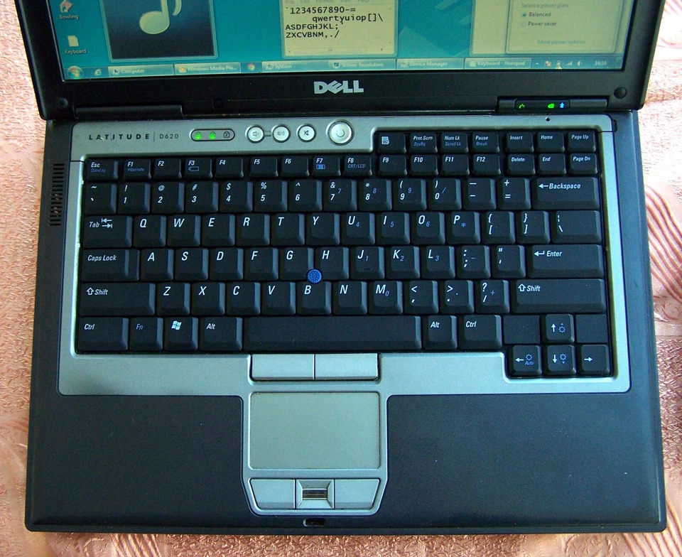 Dell Latitude D620 Intel Core Duo 1.83GHZ, 4GB, 250GB, WiFi Serial –ΝΟ d610 d630 - Image 2 of 4