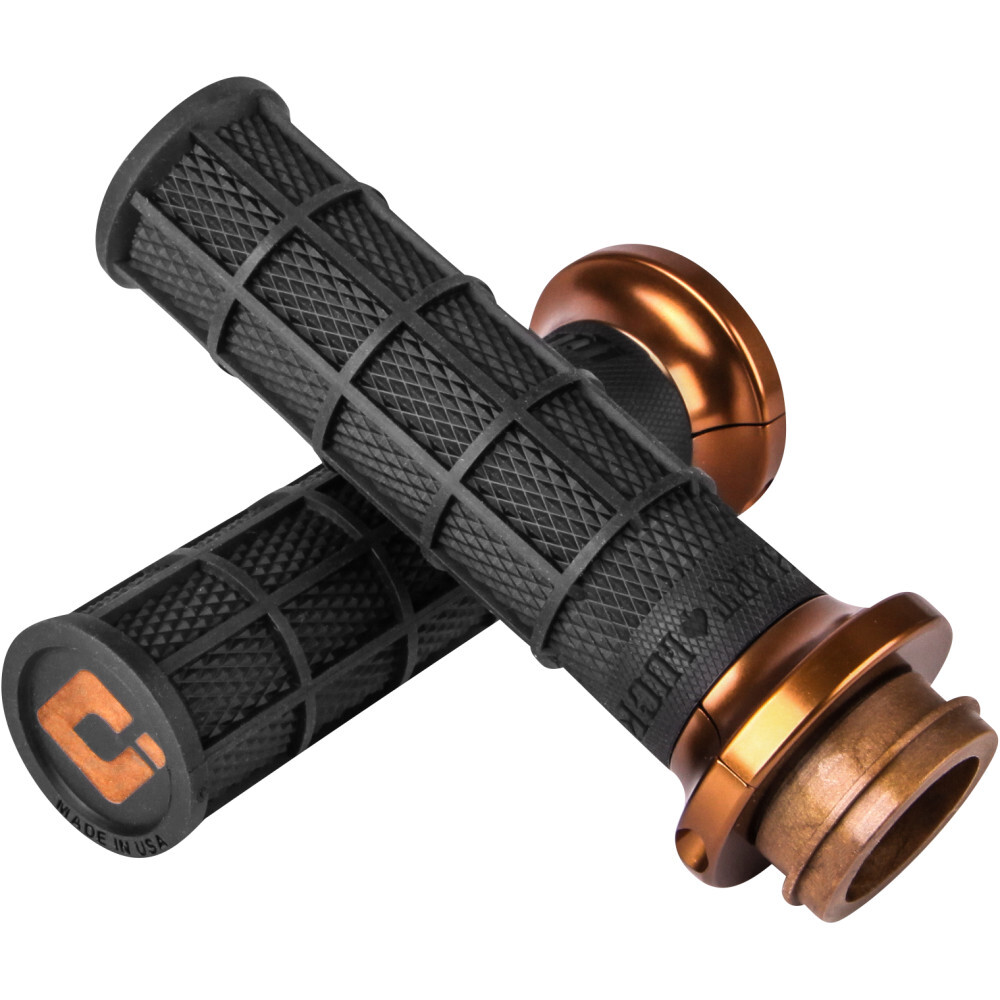 ODI Black/Bronze V-Twin Grips | V31HCW-BZ-Z | eBay
