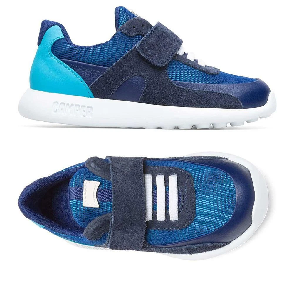 NEW Camper Toddlers Casual Driftie Lace and Hook and Loop Lightweight Kids Shoes
