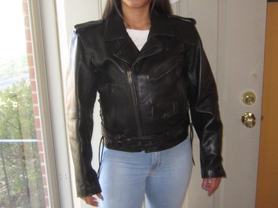 Sea Dream Vintage Black Leather Motorcycle Jacket Women S Small - Sea Dream Leather Sea Dream Vintage Black Leather Motorcycle Jacket Women S Small - Sea Dream Leather